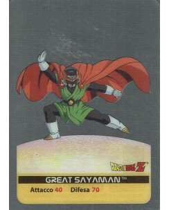 Lamincards Dragon Ball Z Edibas Serie Platino Great Sayaman 38 Gd34