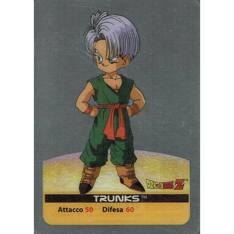 Lamincards Dragon Ball Z Edibas Serie Platino Trunks 49 Gd34