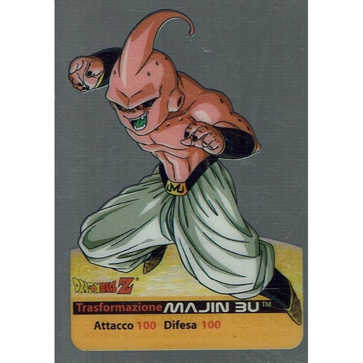 Lamincards Dragon Ball Z Edibas Serie Platino Majin Bu 71 Gd34