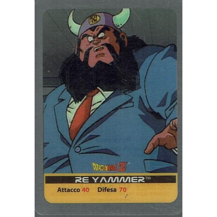 Lamincards Dragon Ball Z Edibas Serie Platino Re Yammer 86 Gd34