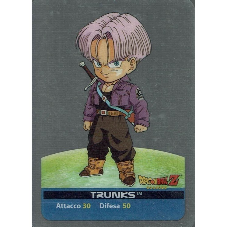 Lamincards Dragon Ball Z Edibas Serie Oro Trunks 44 Gd32