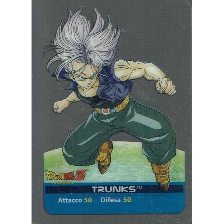 Lamincards Dragon Ball Z Edibas Serie Oro Trunks 45 Gd32
