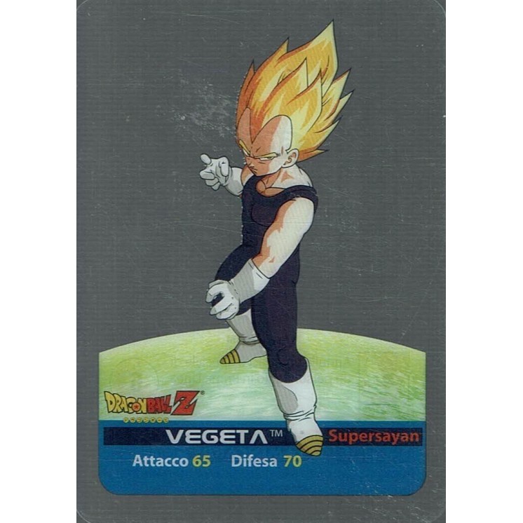 Lamincards Dragon Ball Z Edibas Serie Oro Vegeta 60 Gd32