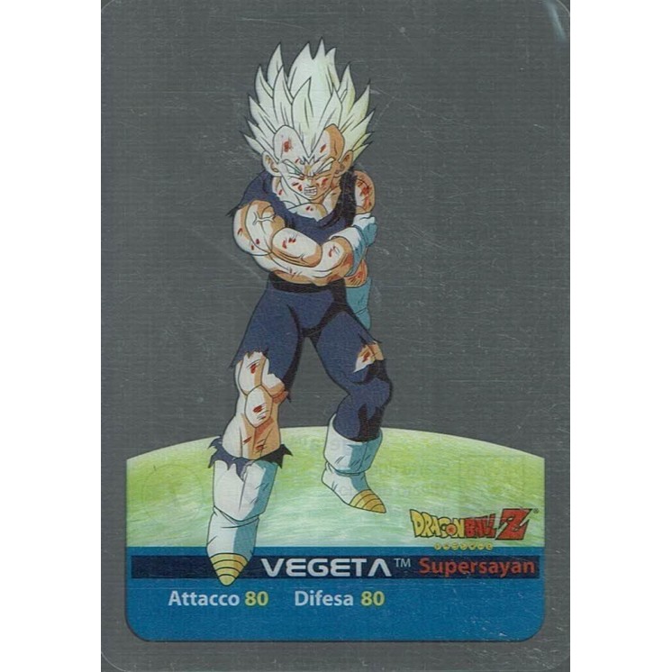 Lamincards Dragon Ball Z Edibas Serie Oro Vegeta 66 Gd32