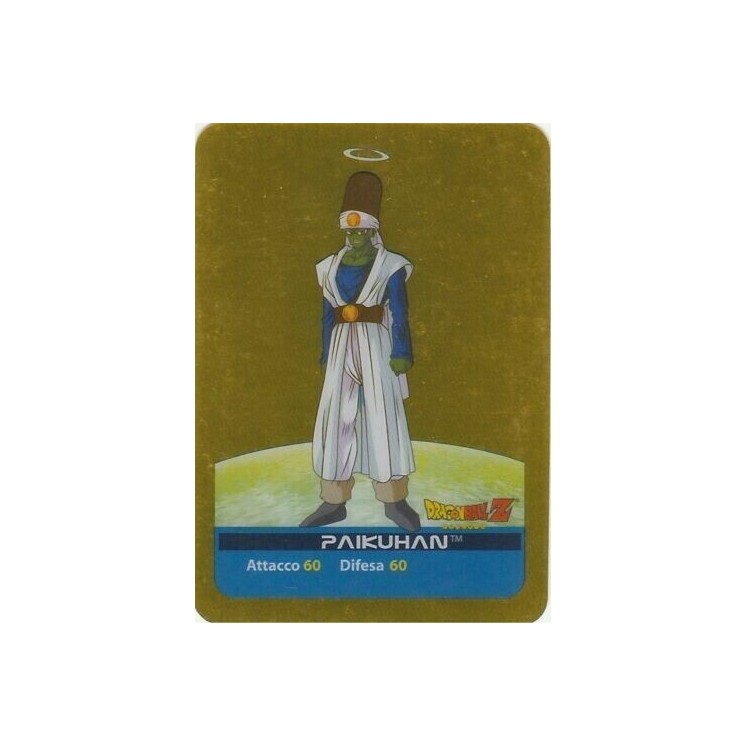 Lamincards Dragon Ball Z Edibas Serie Oro Paikuhan 89 Gd32