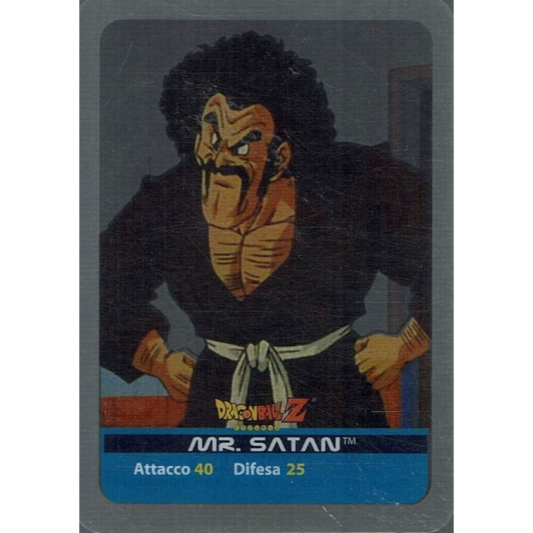 Lamincards Dragon Ball Z Edibas Serie Oro Mr. Satan 102 Gd32