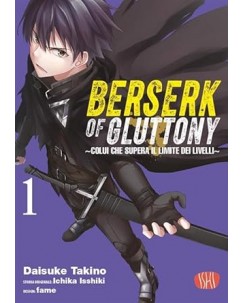 Berserk of gluttony  1 di Daisuke Takino NUOVO ed. Ishi Publishing