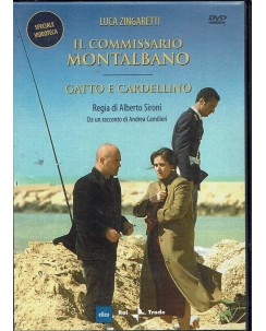 DVD Il commissario Montalbano gatto e cardellino ITA usato ed. Elleu B54