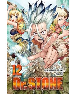 Dr. Stone 12 di R. Inagaki e Boichi NUOVO ed. Star Comics