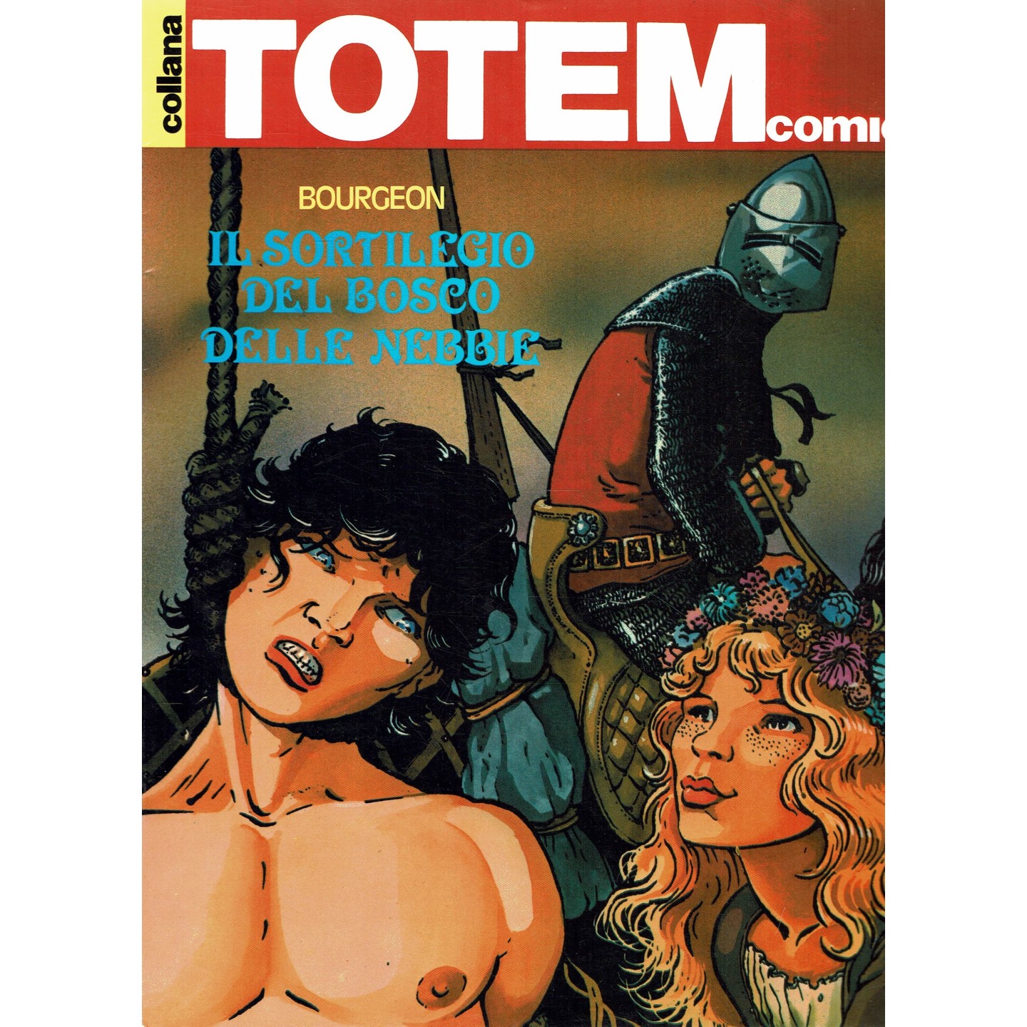 Collana Totem Comic 16 Bourgeon cortili bosco BLISTERATO allega ed. Nuova F FU56