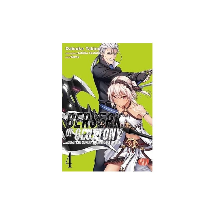 Berserk of gluttony  4 di Daisuke Takino NUOVO ed. Ishi Publishing