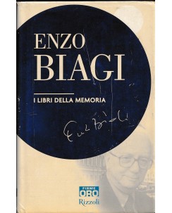 Enzo Biagi : i libri della memoria ed. Firme Oro Rizzoli A27