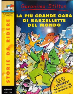 Storie da ridere  25 Geronimo Stilton : grande gara barzelette ed. Piemme A22