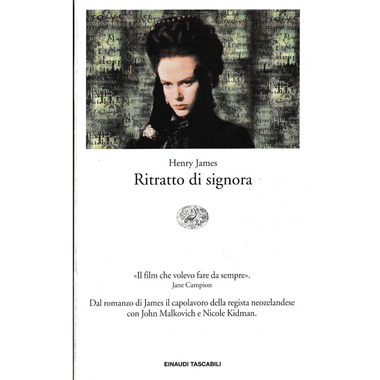 Henry James : ritratto di signora BROSSURATO ed. Einaudi Tascabili A30