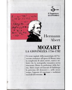 Hermann Abert : Mozart giovinezza 1756-1782 BROSSURATO ed. Il Saggiatore A18