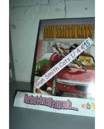 Gun Smith Cats 1/4 serie COMPLETA di Sonoda ed. Star Comics SC06