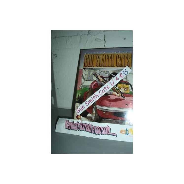 Gun Smith Cats 1/4 serie COMPLETA di Sonoda ed. Star Comics SC06