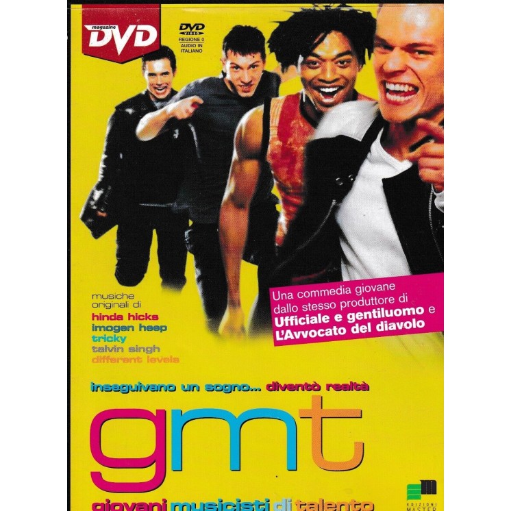 DVD  Gmt giovani musicisti di talento ITA usato EDITORIALE ed. Master B34
