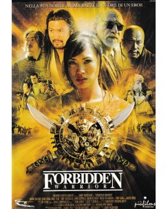 DVD Forbidden warrior ITA usato ed. Più Films International B32