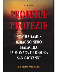 G. Cosco : profeti e profezie BROSSURATO ed. Il Grillo Parlante A15