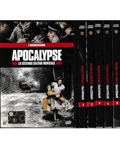 DVD Apocalypse Seconda Guerra Mondiale 1/6 COMPLETA 2/5 NUOVI ITA B50