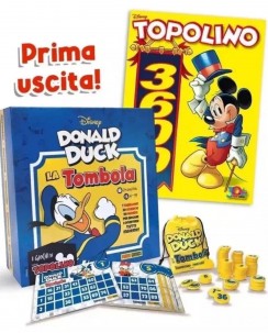 Topolino n. 3600 + tombola Donald Duck NUOVO ed. Panini Comics FU57