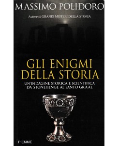 Massimo Polidoro : gli enigmi della storia BROSSURATO ed. Piemme A80