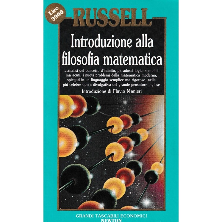 Russell : introduzione filosofia matematica BROS. ed. Newton e Compton A78