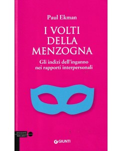 Paul Ekman : i volti della menzogna BROSSURATO ed. Giunti A86