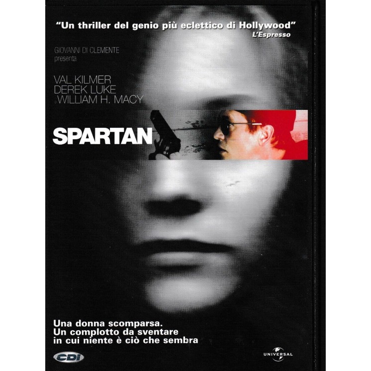 DVD Spartan ITA usato ed. Universal B34