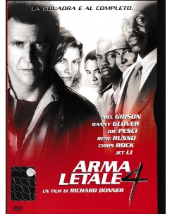 DVD Arma letale 4 ITA usato snapper ed. Warner Bros B34