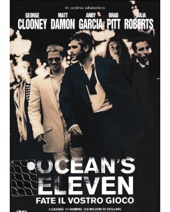 DVD Ocean's eleven ITA usato snapper ed. Warner Bros B34