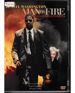 DVD Man on fire il fuoco della vendetta ITA usato ed. 20th Century Fox B34