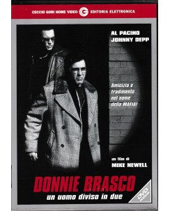 DVD Donnie Brasco con Al Pacino ITA usato ed. Cecchi Gori B40