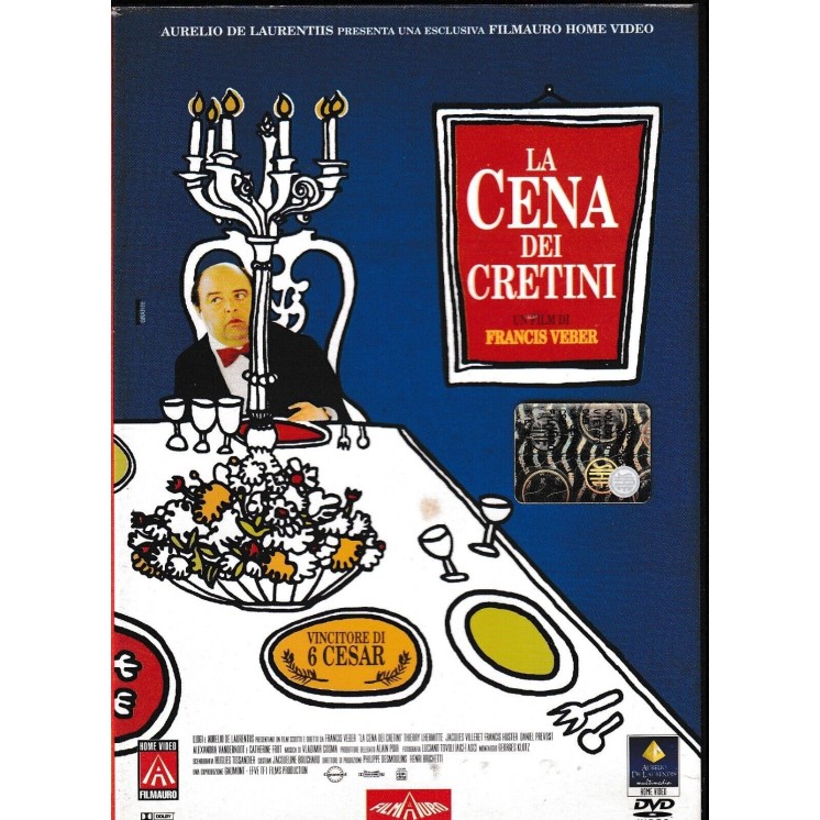 DVD La cena dei cretini ITA usato ed. Filmauro B37