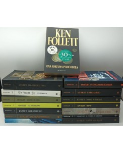 Lotto STOCK Ken Follett 15 libri ed. Oscar Mondadori FF04