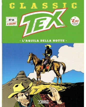 Classic TEX 18 a colori l'Aquila della notte ed. Bonelli