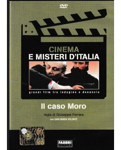 DVD Cinema e misteri d'Italia : il caso Moro EDITORIALE ITA usato ed. Fabbri B32