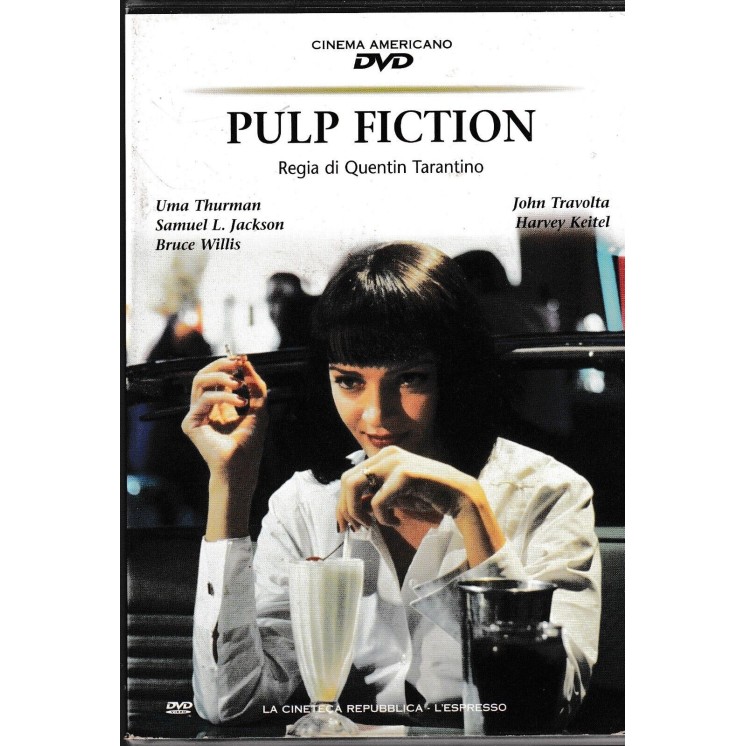 DVD Cinema Americano 4 : Pulp Fiction EDITORIALE ITA usato ed. L'Espresso B32