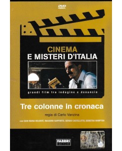 DVD Cinema misteri Italia : tre colonne in cronaca ITA usato EDI. ed. Fabbri B18