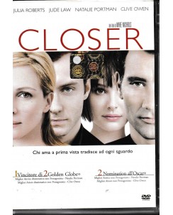 DVD Closer ITA usato EDITORIALE B46