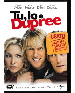 DVD Tu io e Dupree ITA usato EDITORIALE ed. Universal B46