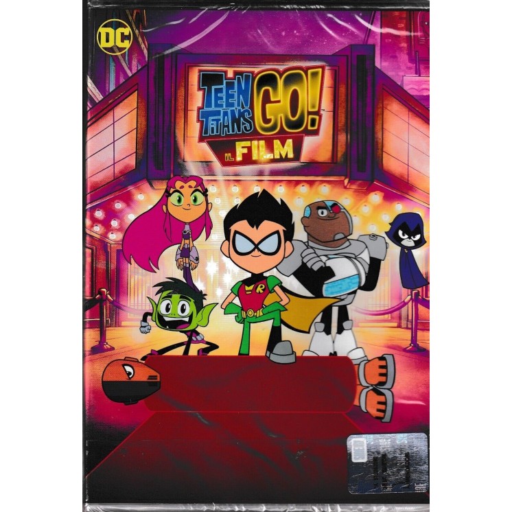 DVD Teen Titans Go il film ITA nuovo EDITORIALE ed. Warner Bros B12