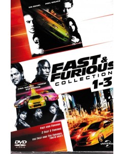 DVD Fast e Furious 1/3 ITA nuovo EDITORIALE ed. Universal B12