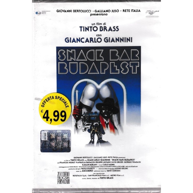 DVD Snack bar Budapest ITA nuovo EDITORIALE ed. Mustang Entertainment B44