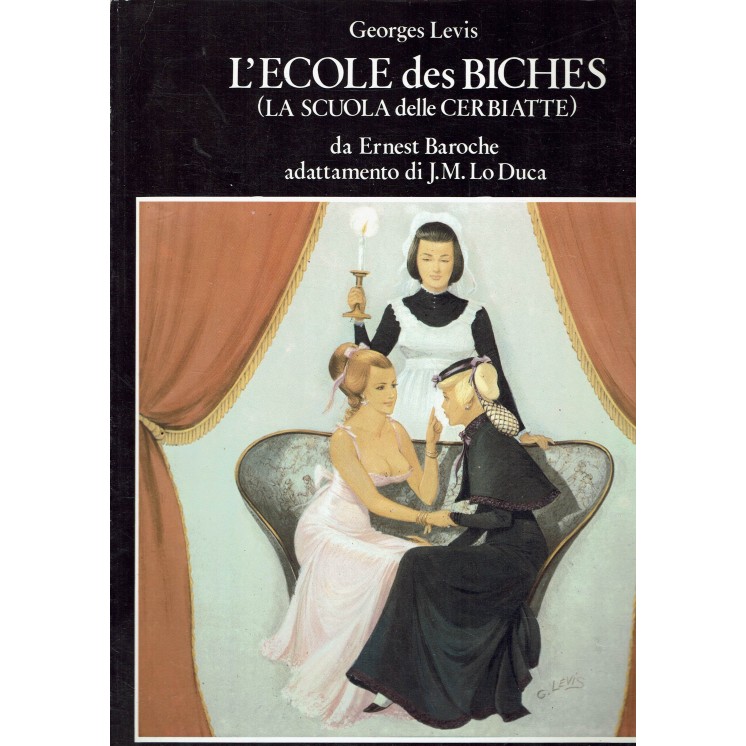L'ecole des biches di Georges Levis ed. Glittering FU48