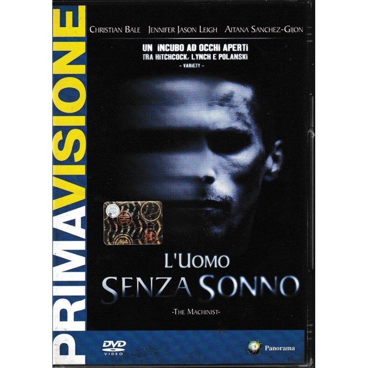 DVD L'uomo senza sonno ITA usato EDITORIALE ed. Panorama B54