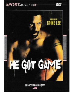 DVD He got game ITA usato EDITORIALE ed. La Gazzetta Dello Sport B54