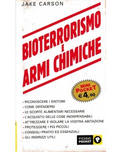 Jake Carson : bioterrorismo e armi chimiche BROSSURATO ed. Piemme A40