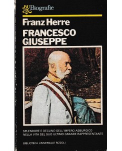 Franz Herre : Francesco Giuseppe BROSSURATO ed. Rizzoli A27